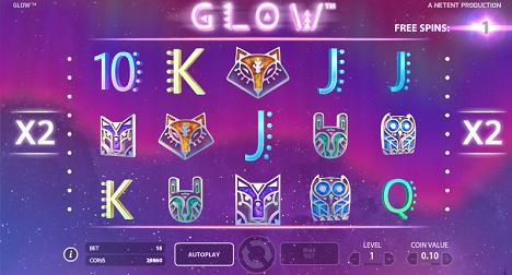Glow la machine a sous netent passee inapercue