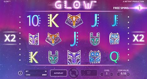 Glow la machine a sous netent passee inapercue